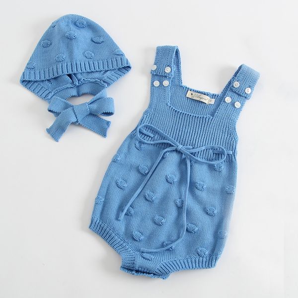 new 2018 newborn knited romper newbaby knitted romper overalls autumn baby girl newborn knitted suits romper+knitted hat, Blue
new 2018 newborn knited romper newbaby knitted romper overalls autumn baby girl newborn knitted suits romper+knitted hat, Blue