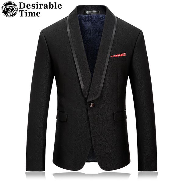 men black blazer jacket slim fit style fashion brand stage clothing shawl collar mens casual prom blazers dt039, White;black
men black blazer jacket slim fit style fashion brand stage clothing shawl collar mens casual prom blazers dt039, White;black