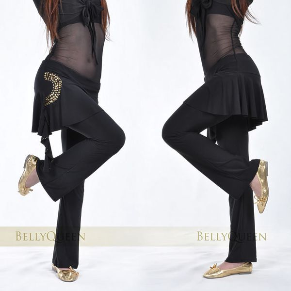 new latin dance pratice clothing trousers women's dance clothes trousers plus size ruffle belly pant pants, Black;red
new latin dance pratice clothing trousers women's dance clothes trousers plus size ruffle belly pant pants, Black;red