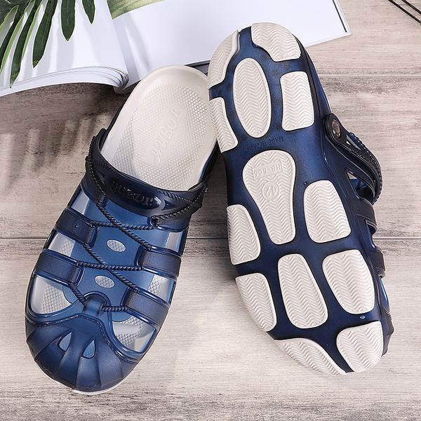 men eva sandals shoes,breathable hollow out flip flops rubber garden shoes or clogs, hole eva sandals designer slippers tx805, Black
men eva sandals shoes,breathable hollow out flip flops rubber garden shoes or clogs, hole eva sandals designer slippers tx805, Black