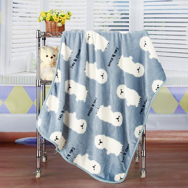 

72*100cm autumn flannel blanket for kids dogs printed blankets for beds cute pet blanket soft sofa throw blankets bed cover