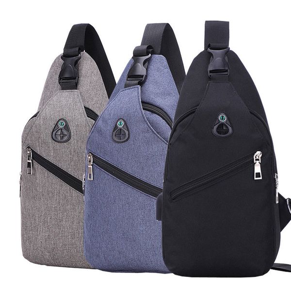 2018 new style fashion men's solid zipper usb charging chest pack anti theft travel sport messenger bag
2018 new style fashion men's solid zipper usb charging chest pack anti theft travel sport messenger bag
