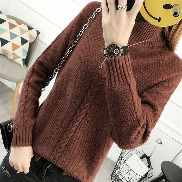 wholesale 2018 new autumn winter selling women's fashion casual warm nice sweater y102, White;black
wholesale 2018 new autumn winter selling women's fashion casual warm nice sweater y102, White;black