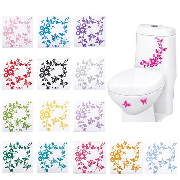 new design removable toilet lid sticker butterfly&flower pattern toilet seat cover wall sticking poster decorative sticker#87432
new design removable toilet lid sticker butterfly&flower pattern toilet seat cover wall sticking poster decorative sticker#87432