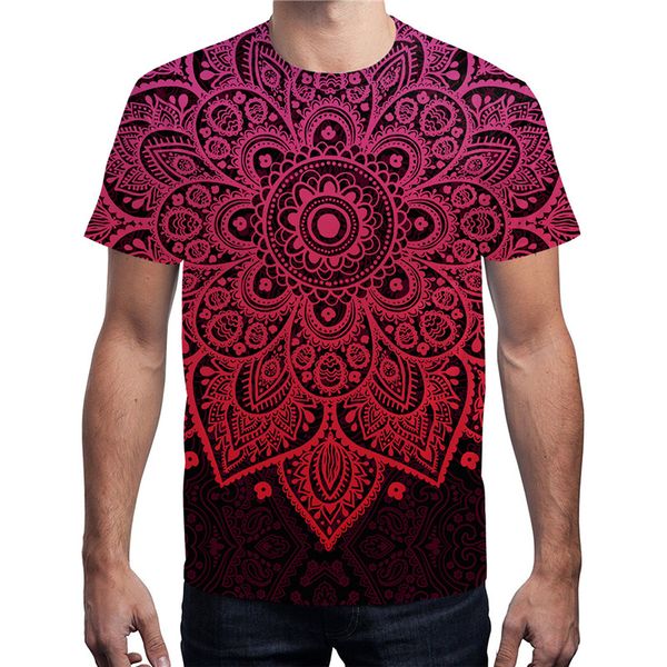 3d digital print summer t shirt short sleeve red mandala loose casual tees shirts super soft harajuku t-shirts top, White;black
3d digital print summer t shirt short sleeve red mandala loose casual tees shirts super soft harajuku t-shirts top, White;black