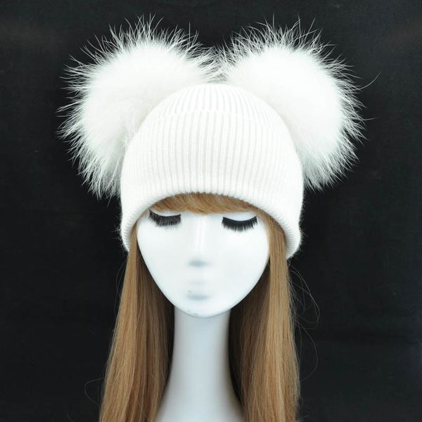 double real fur pom pom hat women winter caps knitted wool hats skullies beanies girls female natural two fur pompom beanie hat d18110102, Blue;gray
double real fur pom pom hat women winter caps knitted wool hats skullies beanies girls female natural two fur pompom beanie hat d18110102, Blue;gray