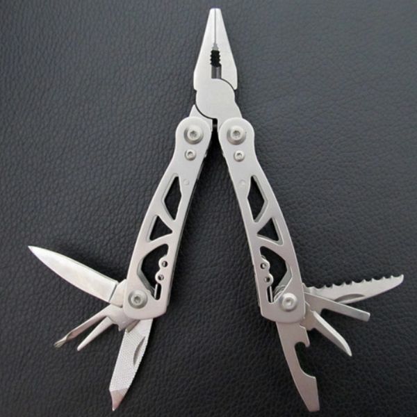 

diy tool household and outdoor multi-function mini tool pliers portable folding stainless steel combination pliers edc camping supplies