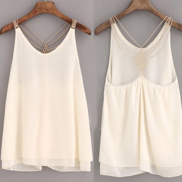 women's fashion blouse women sleeveless crop vest backless halter tank blouse t-shirt augu2, White
women's fashion blouse women sleeveless crop vest backless halter tank blouse t-shirt augu2, White