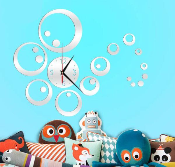 3d diy acrylic mirror stickers wall clock creative round diy clock for home decoration living room
3d diy acrylic mirror stickers wall clock creative round diy clock for home decoration living room