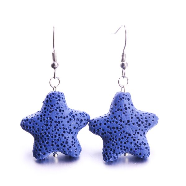11colors starfish lava stone earrings diy aromatherapy essential oil diffuser dangle earings jewelry women, Golden
11colors starfish lava stone earrings diy aromatherapy essential oil diffuser dangle earings jewelry women, Golden