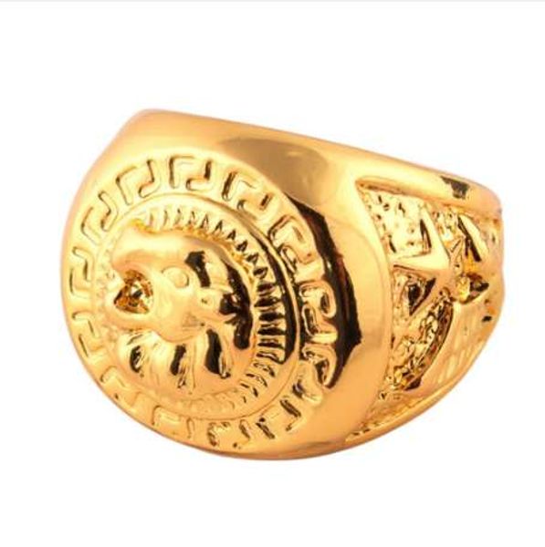 hip hop style lion-head ring fine crafted luxury golden alloy ring for men and women personalized fashion jewelry hipop man, Golden;silver 
hip hop style lion-head ring fine crafted luxury golden alloy ring for men and women personalized fashion jewelry hipop man, Golden;silver