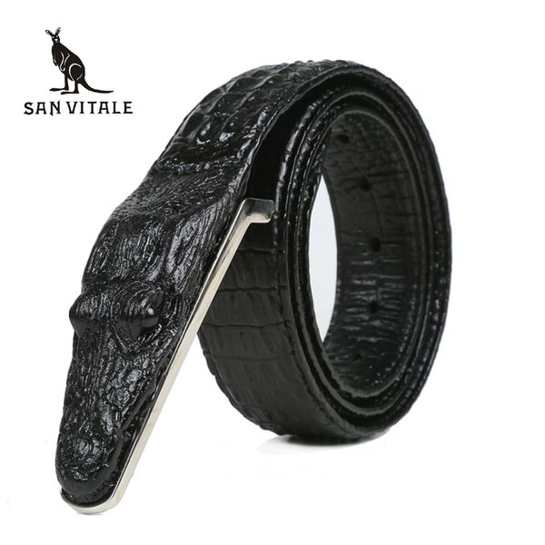 Crocodile Belts for Men Cowhide Genuine Leather Luxury Brand Strap Male Buckle Belt Fancy Vintage for Jeans Cintos Dropshipping
Crocodile Belts for Men Cowhide Genuine Leather Luxury Brand Strap Male Buckle Belt Fancy Vintage for Jeans Cintos Dropshipping