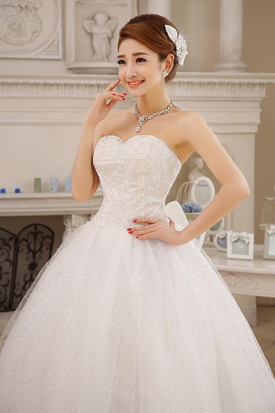see throug long train ball quality wedding dresses 2018 plus size bridal vintage gowns vestidos de novia, White
see throug long train ball quality wedding dresses 2018 plus size bridal vintage gowns vestidos de novia, White