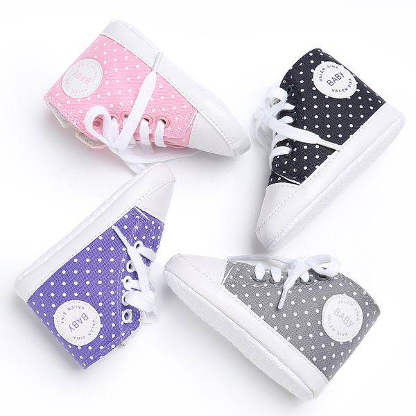 new 4 colors polka dot baby canvas shoes first walkers baby moccasins soft bottom crib infant prewalker girls shoes boots
new 4 colors polka dot baby canvas shoes first walkers baby moccasins soft bottom crib infant prewalker girls shoes boots