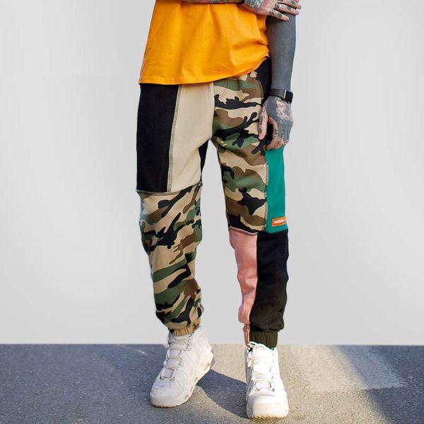 Цвет Блока Лоскутное Камуфляж Брюки Хип Хип Уличная Одежда Harajuku Бегун Sweatpant Хлопо
Цвет Блока Лоскутное Камуфляж Брюки Хип Хип Уличная Одежда Harajuku Бегун Sweatpant Хлопо