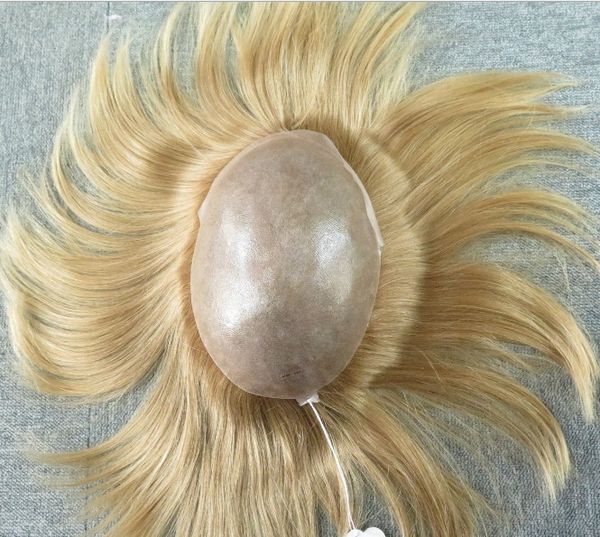 Full kin men toupee blonde color 613 traight european hair piece trump tyle blonde toupee for men hipping
Full kin men toupee blonde color 613 traight european hair piece trump tyle blonde toupee for men hipping