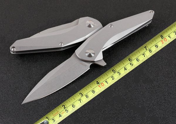 Shirogorov Outdoor High End Folding Pocket Knife 9Cr18Mov Blade Flipper Bearing Steel Handle Tactical Knife 4.84 Inch Closed EDC Tools P304F
Shirogorov Outdoor High End Folding Pocket Knife 9Cr18Mov Blade Flipper Bearing Steel Handle Tactical Knife 4.84 Inch Closed EDC Tools P304F