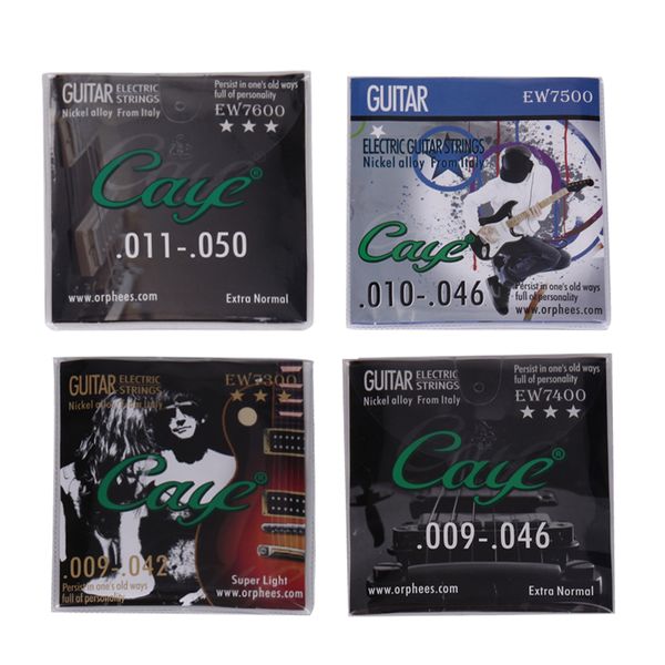 6pcs/set caye ew series nickel plated steel guitar strings electric guitar strings set ew7300 ew7400 ew7500 ew7600
6pcs/set caye ew series nickel plated steel guitar strings electric guitar strings set ew7300 ew7400 ew7500 ew7600