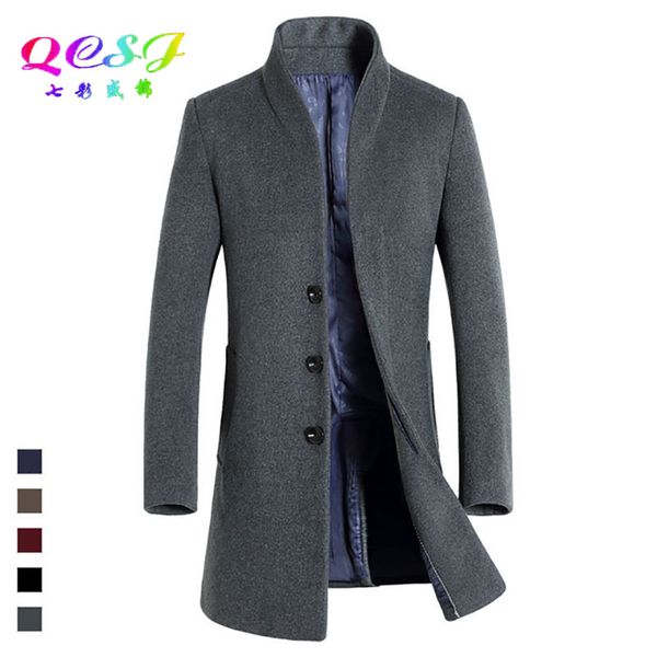 new 2017 mens long wool trench coat korean men slim fit trench parkas for autumn, Tan;black
new 2017 mens long wool trench coat korean men slim fit trench parkas for autumn, Tan;black