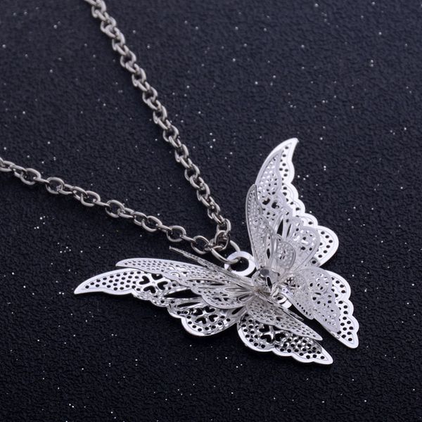new fashion women lady girl silver plated hollow out butterfly pendant necklaces fashion jewelry ing
new fashion women lady girl silver plated hollow out butterfly pendant necklaces fashion jewelry ing