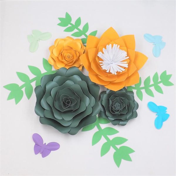 diy giant paper flowers full kits backdrop artificial flower leaves butterflies wedding baby nursery home decoration handmade
diy giant paper flowers full kits backdrop artificial flower leaves butterflies wedding baby nursery home decoration handmade