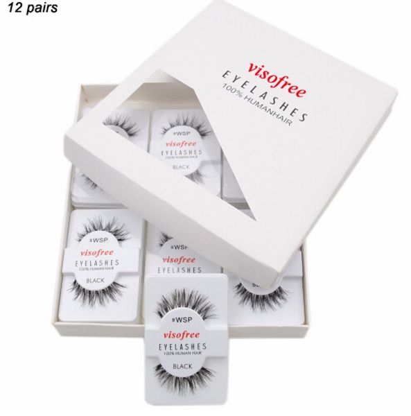 12 pairs visoeyelashes wilashes handmade full strip lashes crisscross natural long false eyelashes human hair eye lashes
12 pairs visoeyelashes wilashes handmade full strip lashes crisscross natural long false eyelashes human hair eye lashes