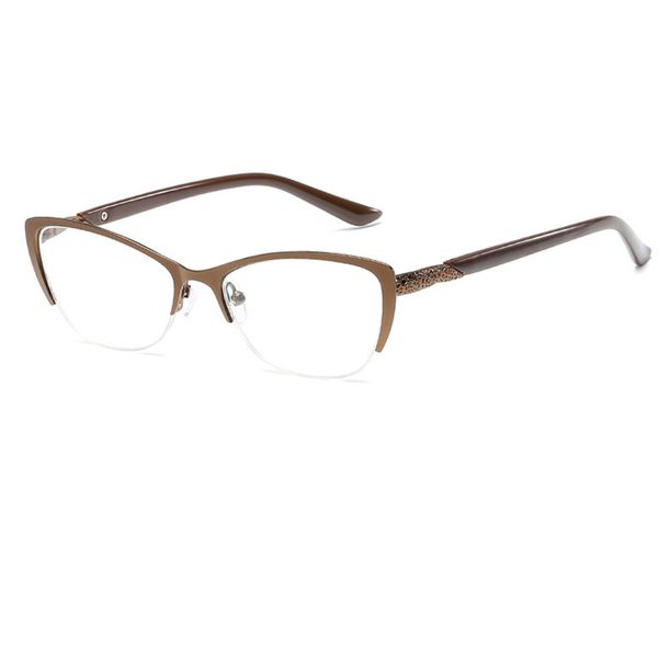 glasses frame cat glasses lens anti-fatigue optical hd women metal presbyopic women's reading eye mirror resin hyperopia half reading g, White;black
glasses frame cat glasses lens anti-fatigue optical hd women metal presbyopic women's reading eye mirror resin hyperopia half reading g, White;black