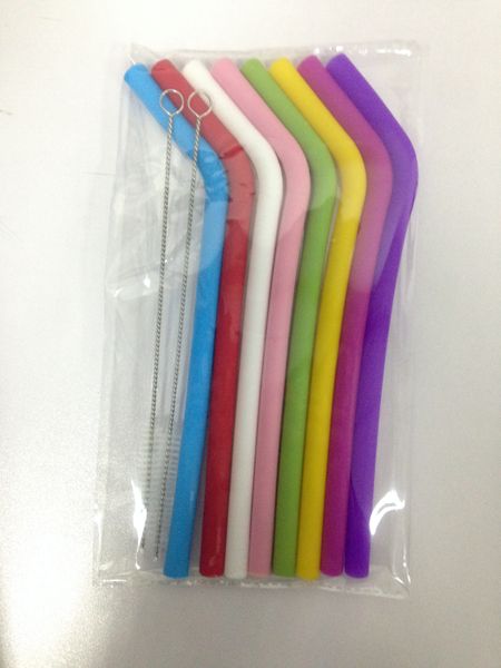 10 set/lot small reusable straws bent silicone straws, 9.84 inch eco friendly straws, set of 6 colorful bendy straws for kids
10 set/lot small reusable straws bent silicone straws, 9.84 inch eco friendly straws, set of 6 colorful bendy straws for kids