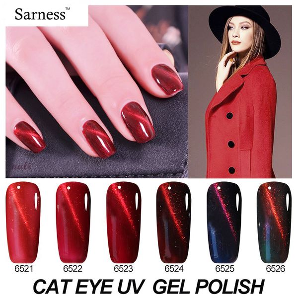 sarness 3d red cat's eye gel nail polish diy magnetic cat eyes uv gel varnish manicure vernis semi permanent 6 colors nail art, Red;pink
sarness 3d red cat's eye gel nail polish diy magnetic cat eyes uv gel varnish manicure vernis semi permanent 6 colors nail art, Red;pink