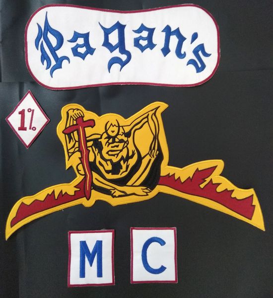 CUSTOMIZED PAGAN'S BIKER PATCHES FOR MOTORCYCLE CLOTHING VEST JACKET 1% MC IRON ON EMBROIDERED PAGAN PATCHES BADGES STICKER
CUSTOMIZED PAGAN'S BIKER PATCHES FOR MOTORCYCLE CLOTHING VEST JACKET 1% MC IRON ON EMBROIDERED PAGAN PATCHES BADGES STICKER