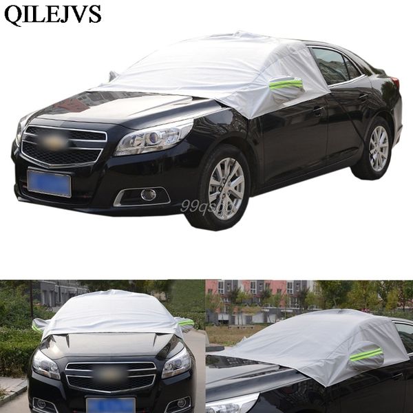 universal car half covers sunshade styling foil waterproof thicken car snow shield anti-uv snow protection covers for cars
universal car half covers sunshade styling foil waterproof thicken car snow shield anti-uv snow protection covers for cars