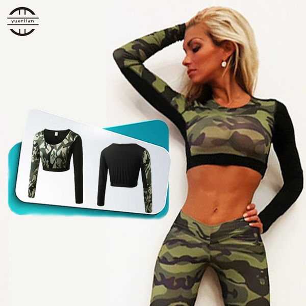 yel dew navel attire girl crop fitness tight blouse costume gym sportswear long sleeve tracksuit yoga women t-shirt, White;red
yel dew navel attire girl crop fitness tight blouse costume gym sportswear long sleeve tracksuit yoga women t-shirt, White;red