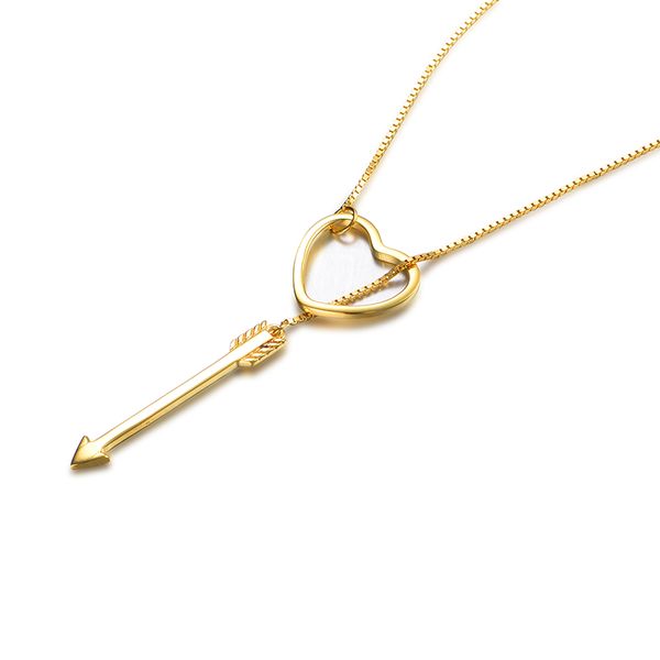 fashion cupid's love arrow pendant choker necklace silver 925 chain necklace for women party jewelry archery
fashion cupid's love arrow pendant choker necklace silver 925 chain necklace for women party jewelry archery
