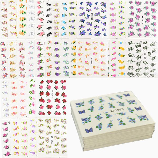 60 sheets flowers designs water transfer nail sticker, watermark nail stickers temporary tattoos manicure beauty tools, Black
60 sheets flowers designs water transfer nail sticker, watermark nail stickers temporary tattoos manicure beauty tools, Black