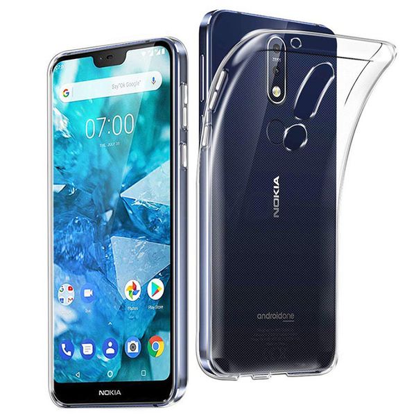 Прозрачный силиконовый чехол с прозрачной задней крышкой для Nokia 7.1 6.1 5.1 Plus 3.1 2.1 3310
Прозрачный силиконовый чехол с прозрачной задней крышкой для Nokia 7.1 6.1 5.1 Plus 3.1 2.1 3310