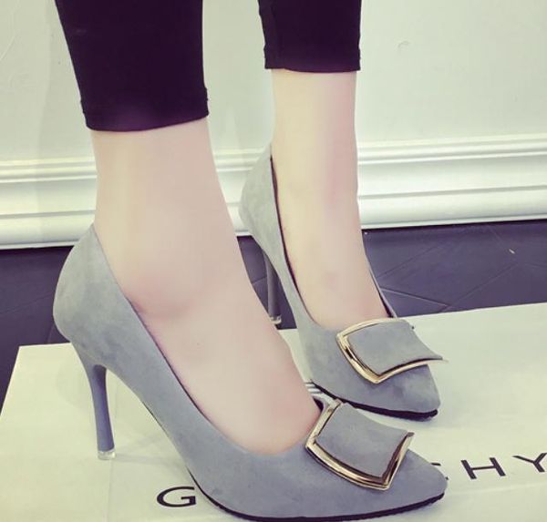 send 2018 spring and autumn new style pointed end fine heel high heel women's shoes@31, Black
send 2018 spring and autumn new style pointed end fine heel high heel women's shoes@31, Black