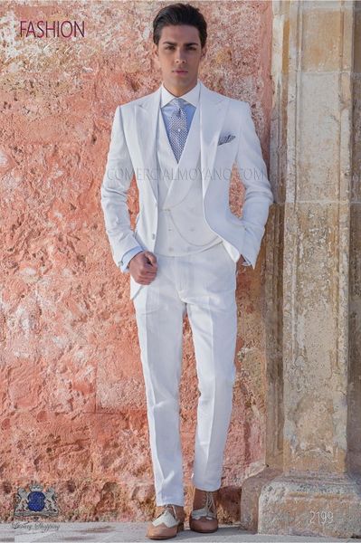 new fashion ivory groom tuxedos handsome man wedding suit peak lapel two button men business dinner prom blazer(jacket+pants+tie+vest) 937, Black;gray
new fashion ivory groom tuxedos handsome man wedding suit peak lapel two button men business dinner prom blazer(jacket+pants+tie+vest) 937, Black;gray