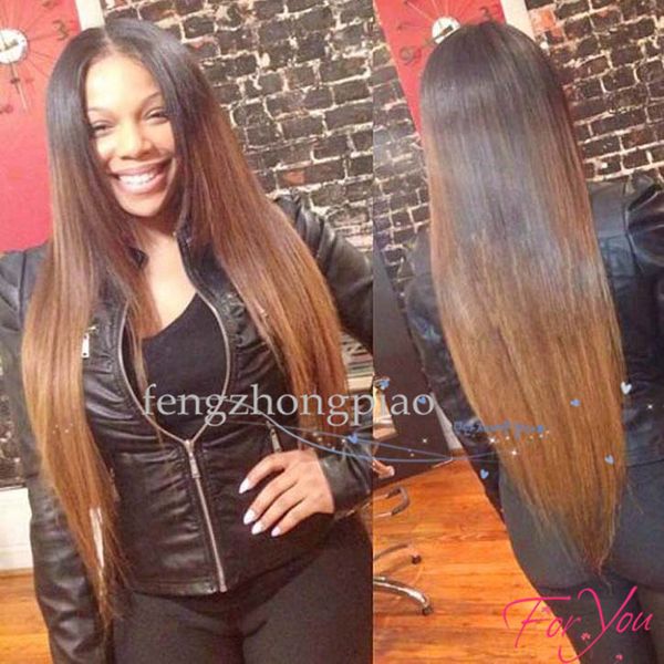 straight long 1bt30# ombre black to blrown color synthetic lace front wig heat resistant synthetic swiss lace hair wigs in stoc
straight long 1bt30# ombre black to blrown color synthetic lace front wig heat resistant synthetic swiss lace hair wigs in stoc