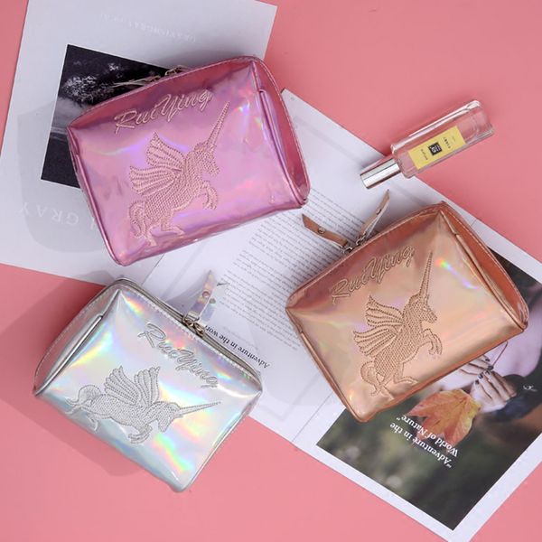 new arrivals cosmetic bag unicorn pattern embroidery cute make up organizer storage pouch for travel women ladies makeup bags
new arrivals cosmetic bag unicorn pattern embroidery cute make up organizer storage pouch for travel women ladies makeup bags