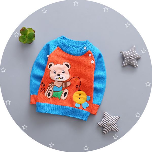 baby autumn spring clothing new baby boys sweaters 3d bear cotton pullover kids girls knitted girls boys sweater, Blue
baby autumn spring clothing new baby boys sweaters 3d bear cotton pullover kids girls knitted girls boys sweater, Blue