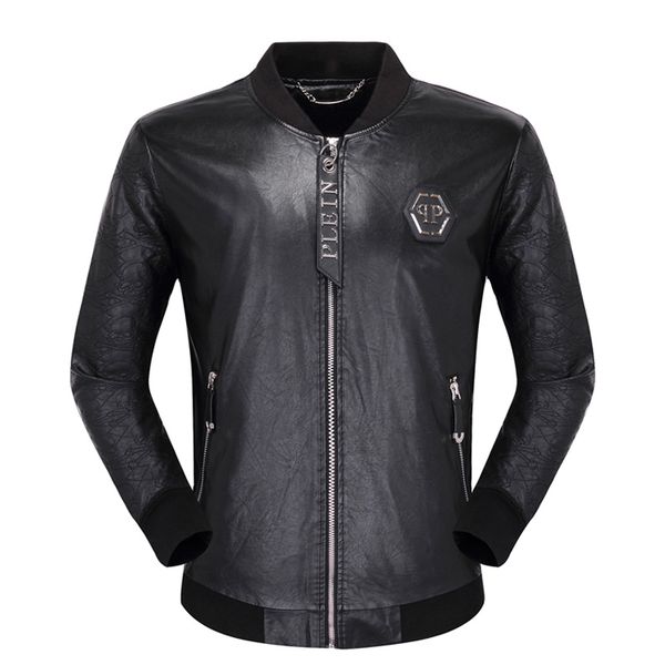 tide motorcycle leather jackets men's zipper jacket coats winter man casual fashion long sleeve letter embroidery tiger head outerwear, Black
tide motorcycle leather jackets men's zipper jacket coats winter man casual fashion long sleeve letter embroidery tiger head outerwear, Black