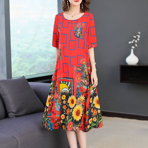 vestidos red plus size elegant ladies floral print dress glma mid calf short sleeve summer female chiffon dresses o-neck -3xl, White;black
vestidos red plus size elegant ladies floral print dress glma mid calf short sleeve summer female chiffon dresses o-neck -3xl, White;black