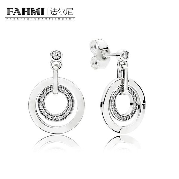 fahmi 100% sterling silver 1:1 glamour 296296cz circles hanging earrings original women wedding fashion jewelry 2018, Black
fahmi 100% sterling silver 1:1 glamour 296296cz circles hanging earrings original women wedding fashion jewelry 2018, Black