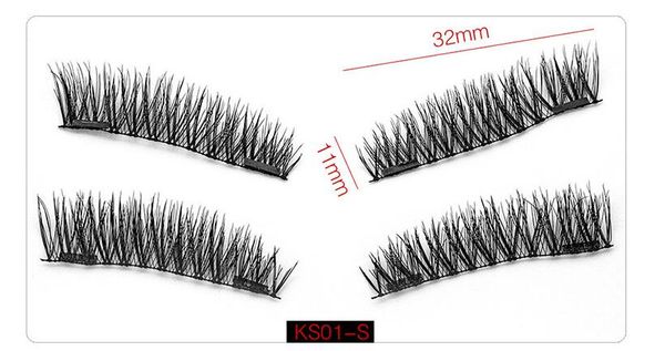 21 styles Genailish False Eyelashes 6D Magnetic Lashes Double Magnet Fake Eye Lashes Hand Made Strip Lashes cilios posticos KS KS02 24P 2018
21 styles Genailish False Eyelashes 6D Magnetic Lashes Double Magnet Fake Eye Lashes Hand Made Strip Lashes cilios posticos KS KS02 24P 2018