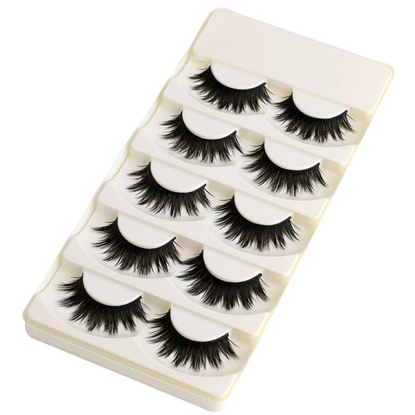 5 pairs makeup cross thick false eyelashes nautral handmade soft long eye lashes women big eyes extension makeup tools
5 pairs makeup cross thick false eyelashes nautral handmade soft long eye lashes women big eyes extension makeup tools
