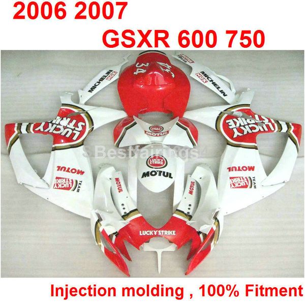 injection molding fairing kit for suzuki gsxr600 gsxr750 2006 2007 red white fairings gsxr 600 750 06 07 lk56
injection molding fairing kit for suzuki gsxr600 gsxr750 2006 2007 red white fairings gsxr 600 750 06 07 lk56