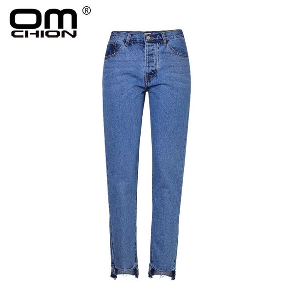 OMCHION 2018 Spring Summer New Ripped Women Jeans High Waist Full Length Casual Loose Denim Pants Washed Straight Jeans QRJ37
OMCHION 2018 Spring Summer New Ripped Women Jeans High Waist Full Length Casual Loose Denim Pants Washed Straight Jeans QRJ37