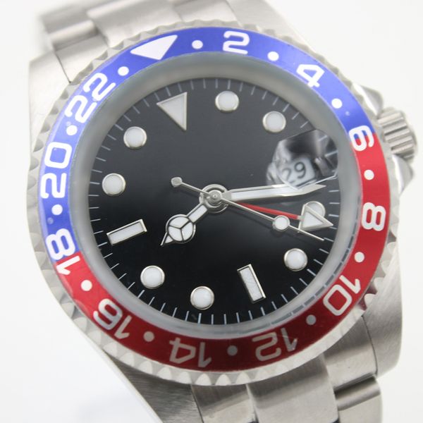 watch automatic mens gmt blue watches bezel quality mechanical stainless steel wristwatches men sports self-winding red movement lu rmbh, Slivery;brown
watch automatic mens gmt blue watches bezel quality mechanical stainless steel wristwatches men sports self-winding red movement lu rmbh, Slivery;brown
