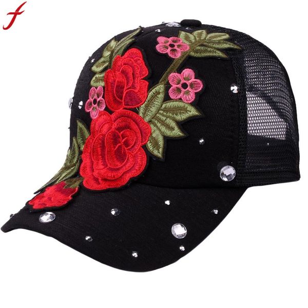 embroidery flower baseball mesh cap 2018 summer korean rose rhinestone adjustable snapback hat for men women gorros hombre, Blue;gray
embroidery flower baseball mesh cap 2018 summer korean rose rhinestone adjustable snapback hat for men women gorros hombre, Blue;gray