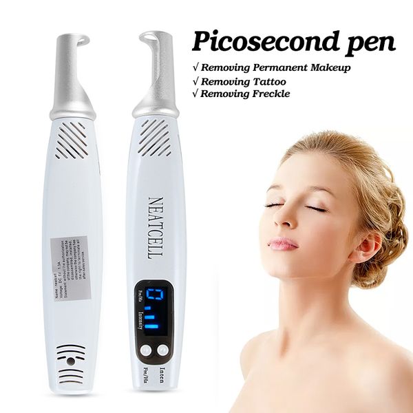 

picosecond laser pen light therapy tattoo scar mole freckle removal dark spot remover machine skin care beauty device, Black